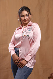 Tasmeen Satin Shirt