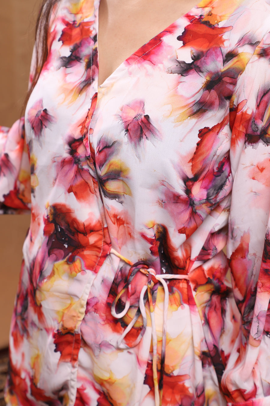 Zarah Kulfi Floral print Top