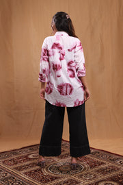 Shaaz Tie Dye Cotton Shirt