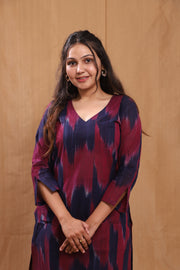 Aarohi Ikkat Cotton Kurta set