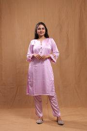 Kavya Dola Satin Kurta Set