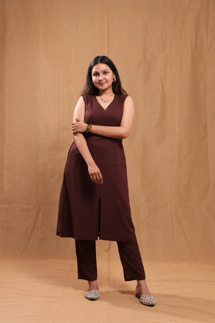 Prisha Rayon Kurta Co-ord Set