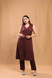 Prisha Rayon Kurta Co-ord Set