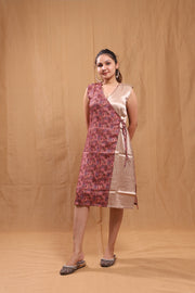 Khushi Overlap tieup dress