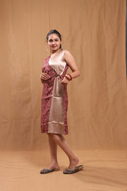 Khushi Overlap tieup dress