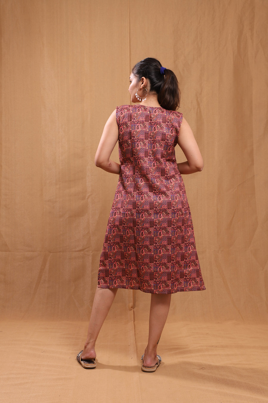 Khushi Overlap tieup dress