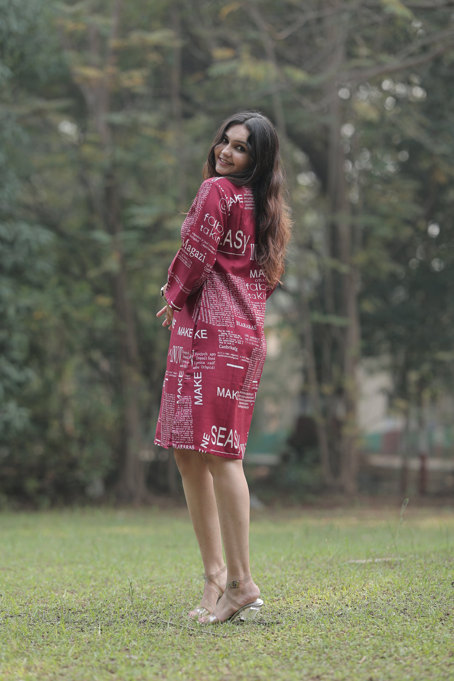 Aliza Export American Print Dress