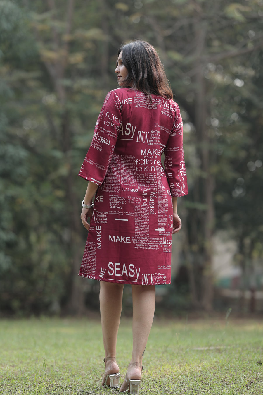 Aliza Export American Print Dress