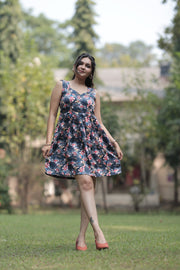 Sara Floral Digital Print Dress