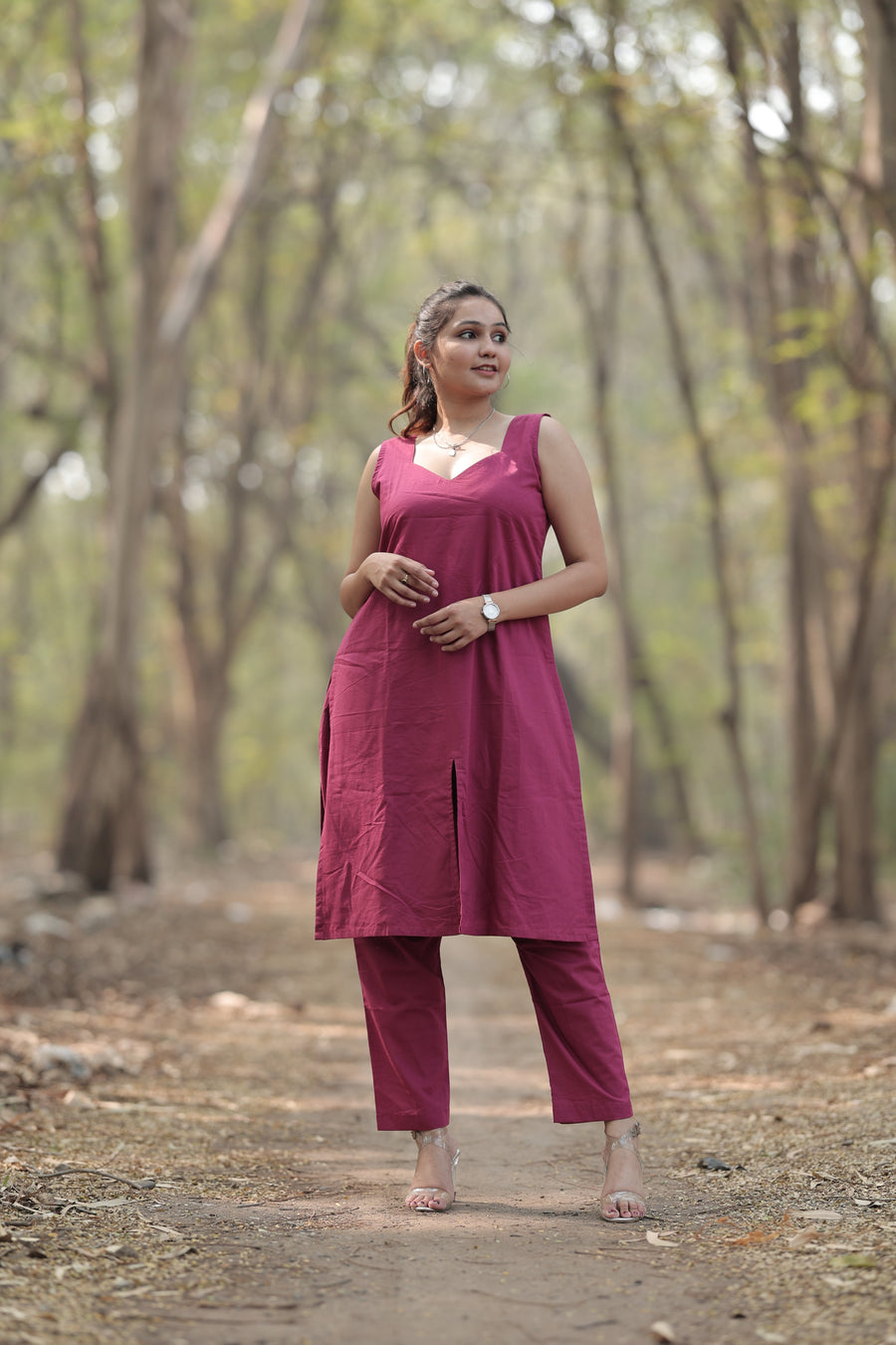 Dhara Cambric Cotton Kurta Set