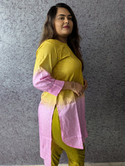 Mayra Ombre Silk Kurta Set