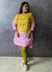 Mayra Ombre Silk Kurta Set