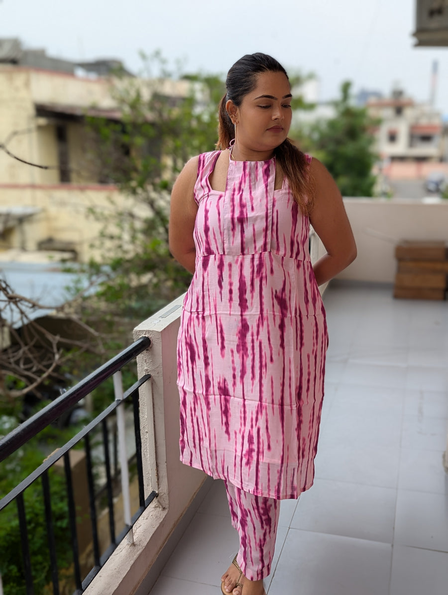 Yashvi Shibori Kurta Set